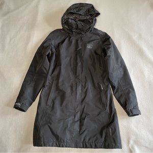 Helly Hansen Jacket Black Hooded Women’s Size XS